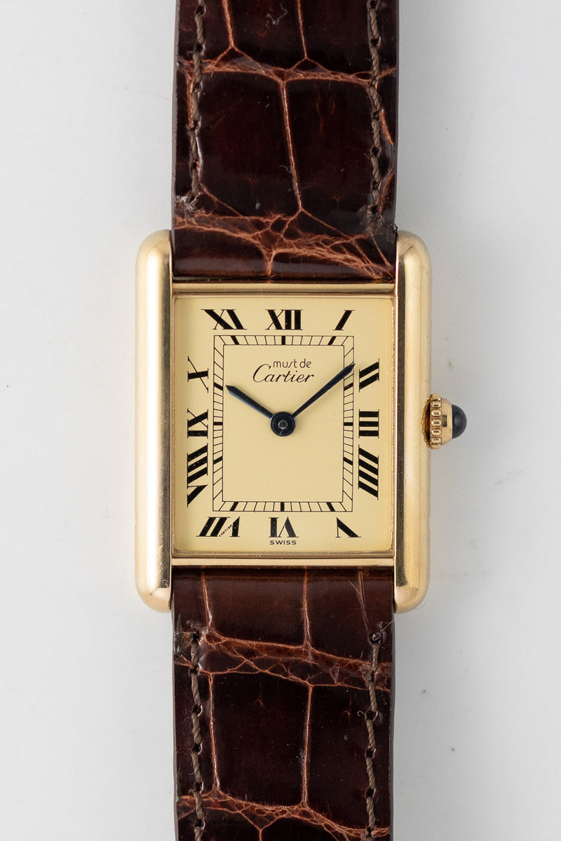 CARTIER LM MUST DE TANK REF.590005 – TIMEANAGRAM