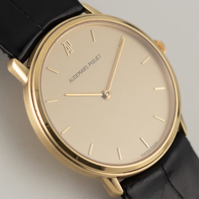 AUDEMARS PIGUET Extraflat Quartz – TIMEANAGRAM