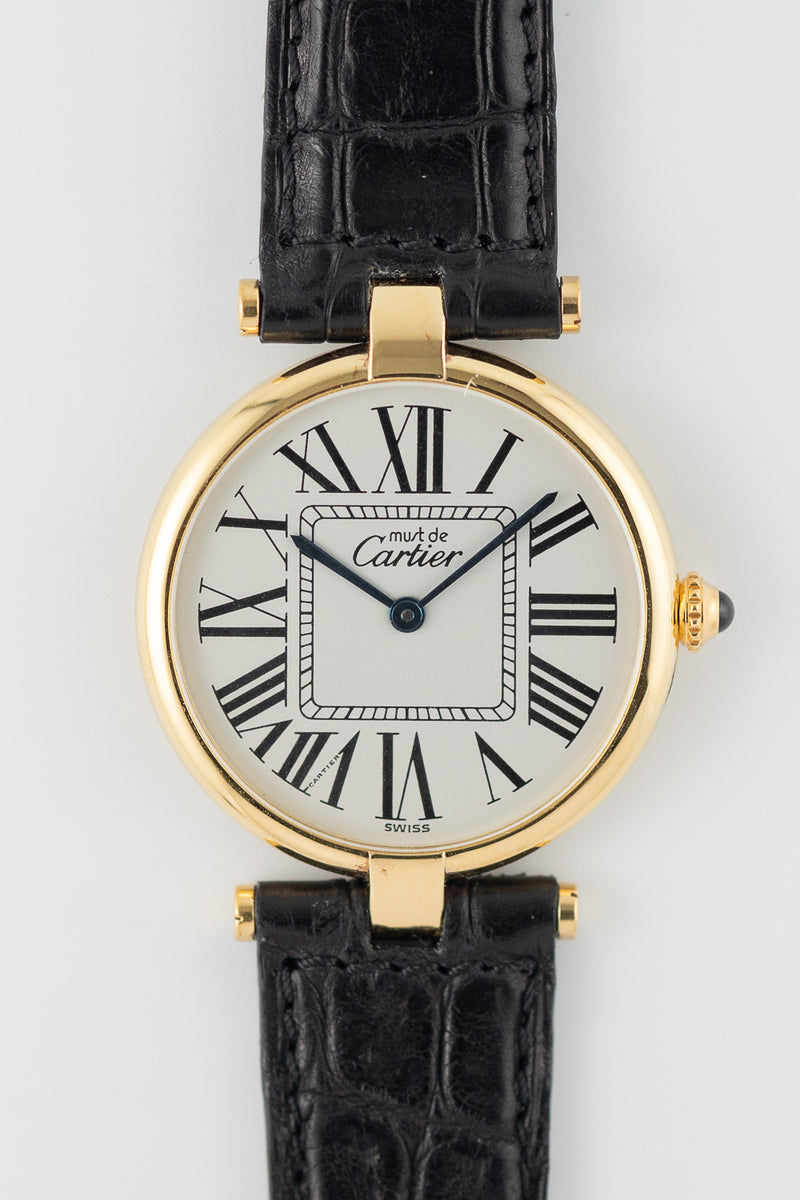 CARTIER LM Must de Vendome Ref.590003 OPARAN DIAL – TIMEANAGRAM