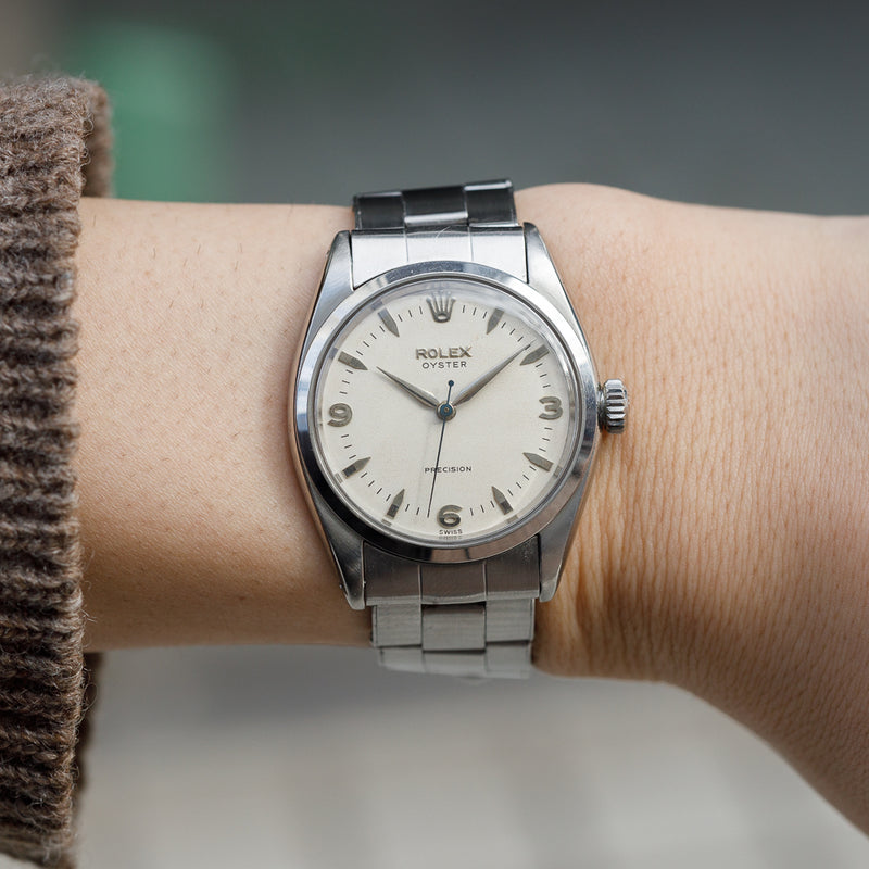 ROLEX OYSTER Ref.6422 Explorer Dial – TIMEANAGRAM