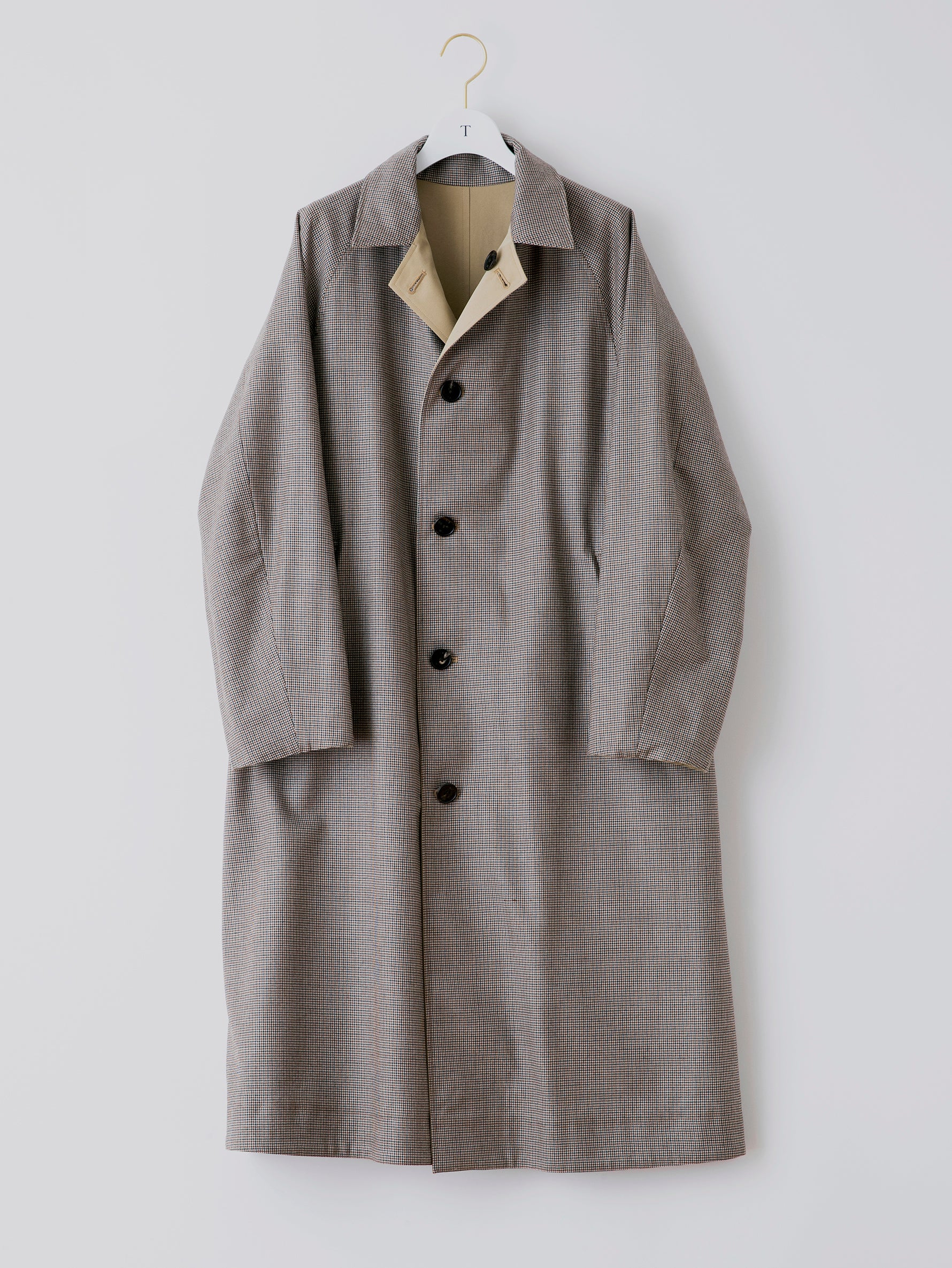 リバーシブルステンカラーコートクラシックUNI/TBBA-002