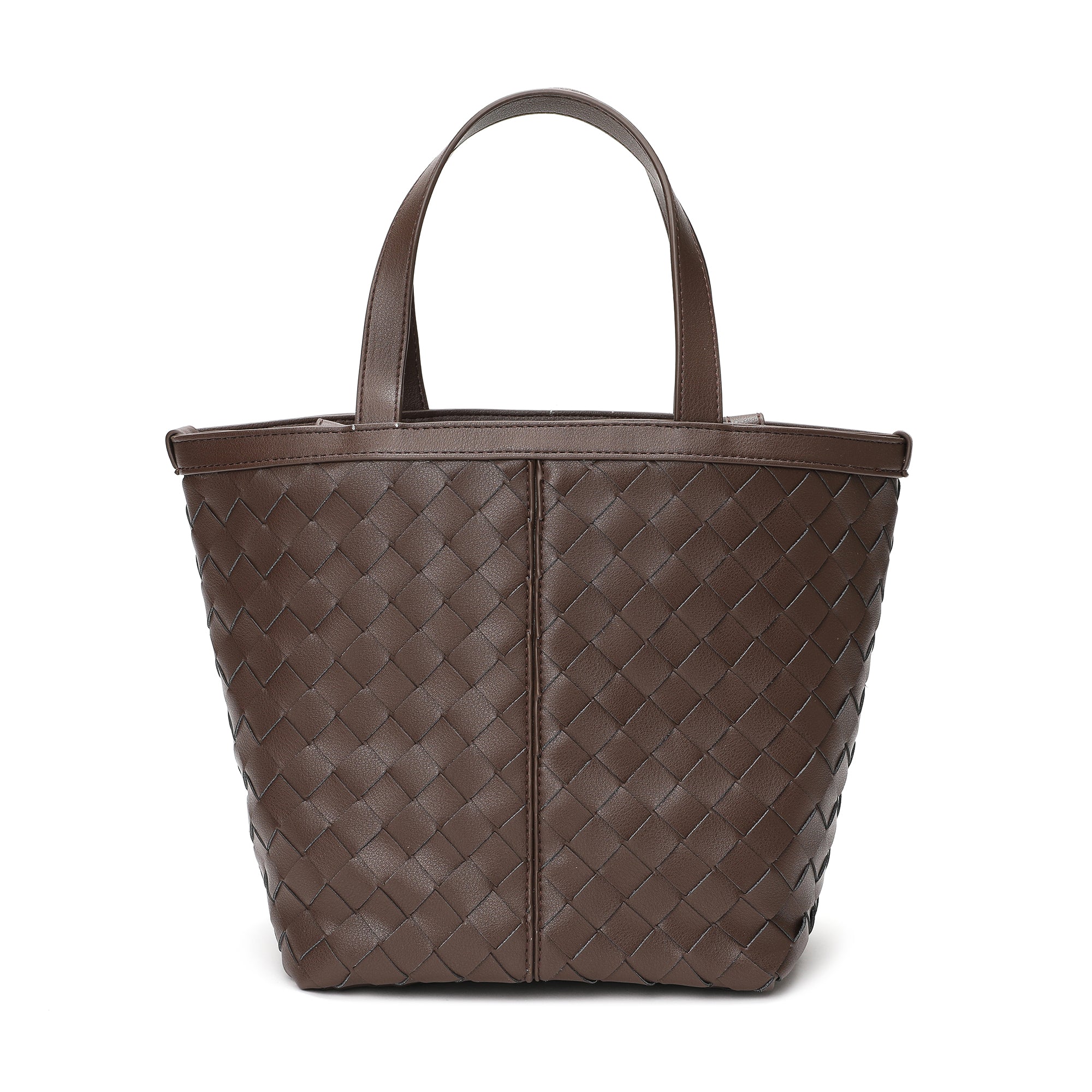 Tiffany & Fred Woven Leather Top-Handle/Shoulder Bag – Tiffany