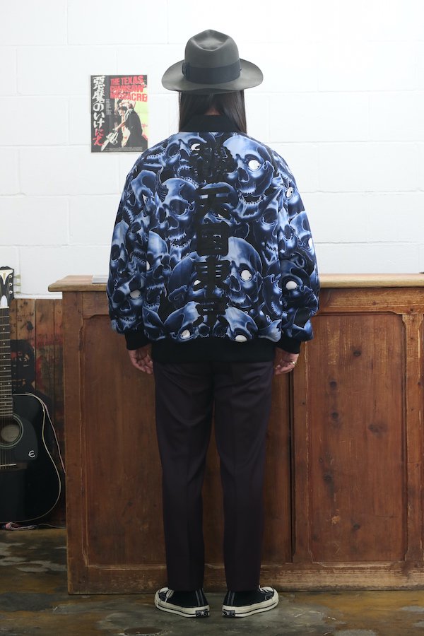 TIGHT / 56 TATTOO STUDIO / SKA JACKET (L-BLUE)