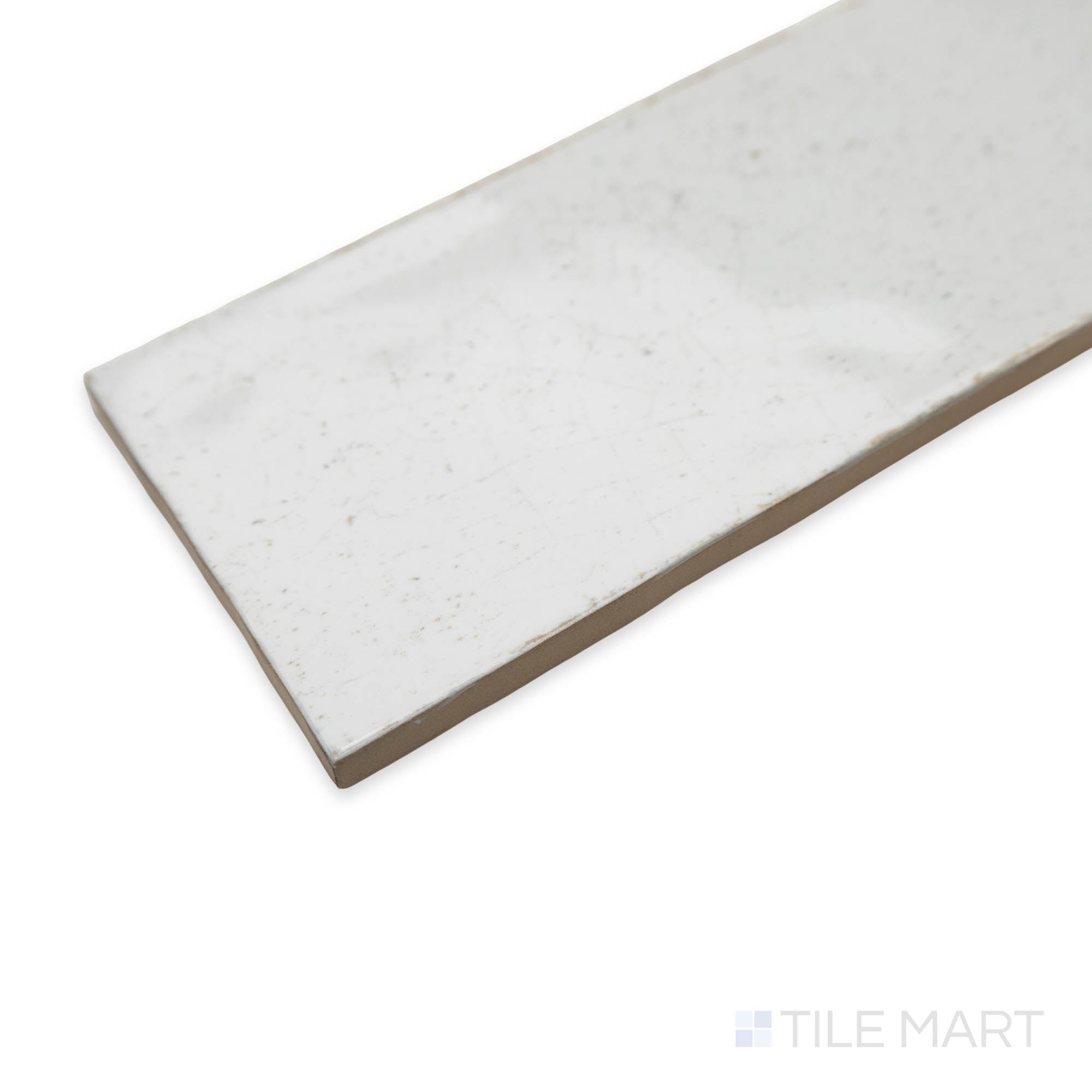 Maiolica White 3X12 Bright Ceramic | Tilemart