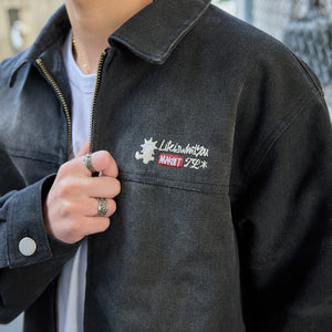 That's life Original logo Detroit Jacket – That's life online store