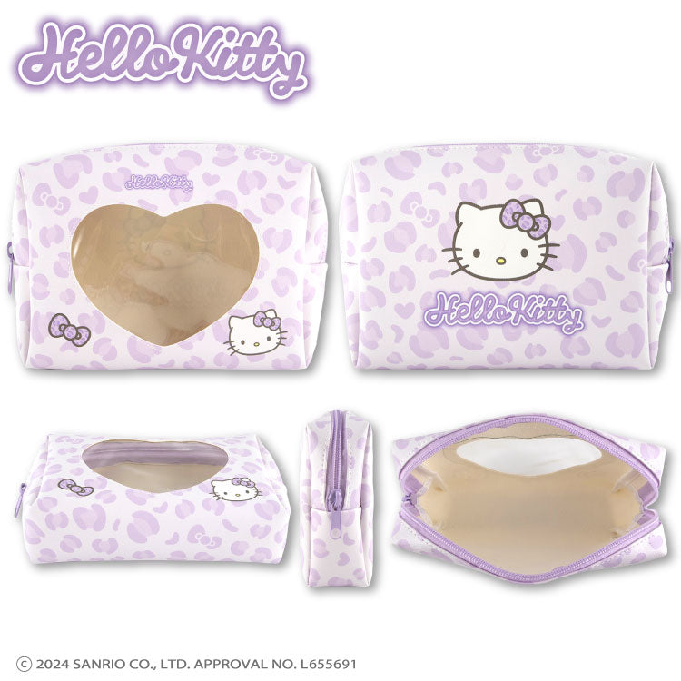 ミルキーフェイスキティ コラボ 窓付きポーチ – サンキューマート