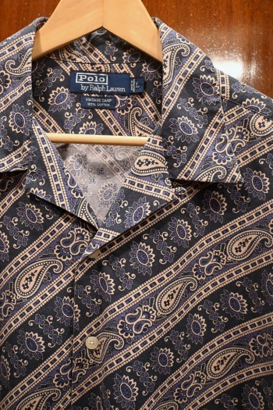 クリックポスト198円も可】(VTG/USED) '90s Polo Ralphlauren ポロ