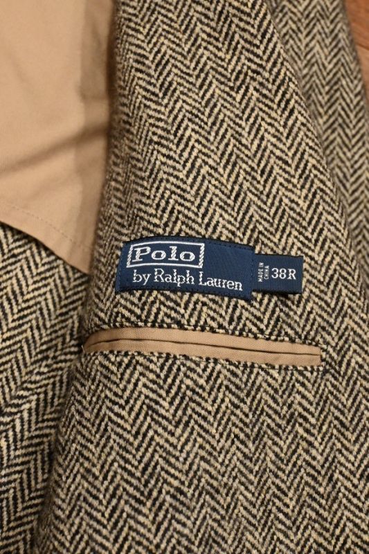 USED PoloRalphlauren ポロラルフローレン ヘリンボーンツイード