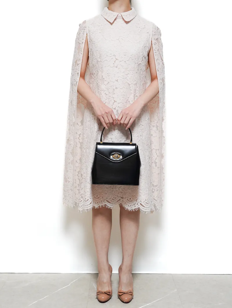 CELFORD（セルフォード） ケープレースドレス（ピンクベージュ/サイズ