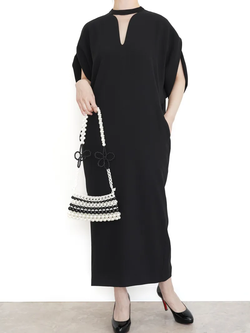 Mame Kurogouchi（マメ クロゴウチ） レースフラップカラークラシック