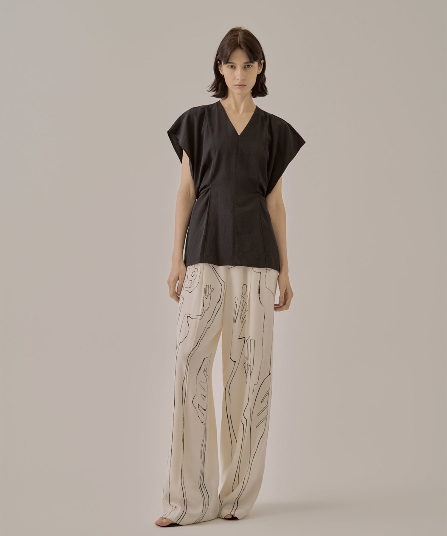 Ulrike pants IV(1 IVORY): AKIRANAKA: WOMENS｜THE TOKYO ONLINE STORE