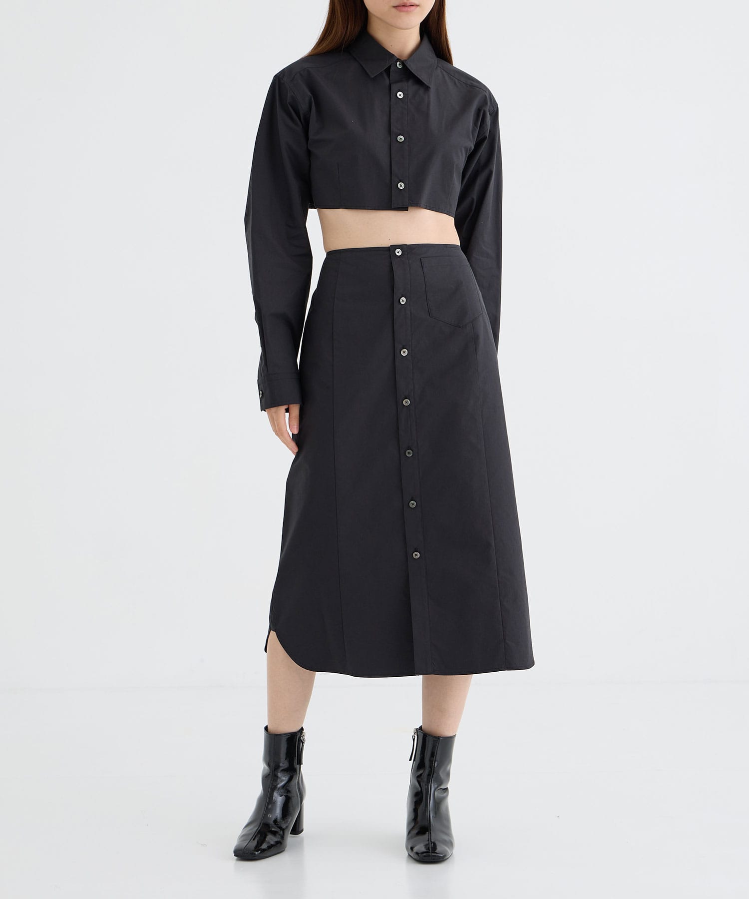 COTTON SEPARATE SHIRT DRESS JOHN LAWRENCE SULLIVAN ジョン