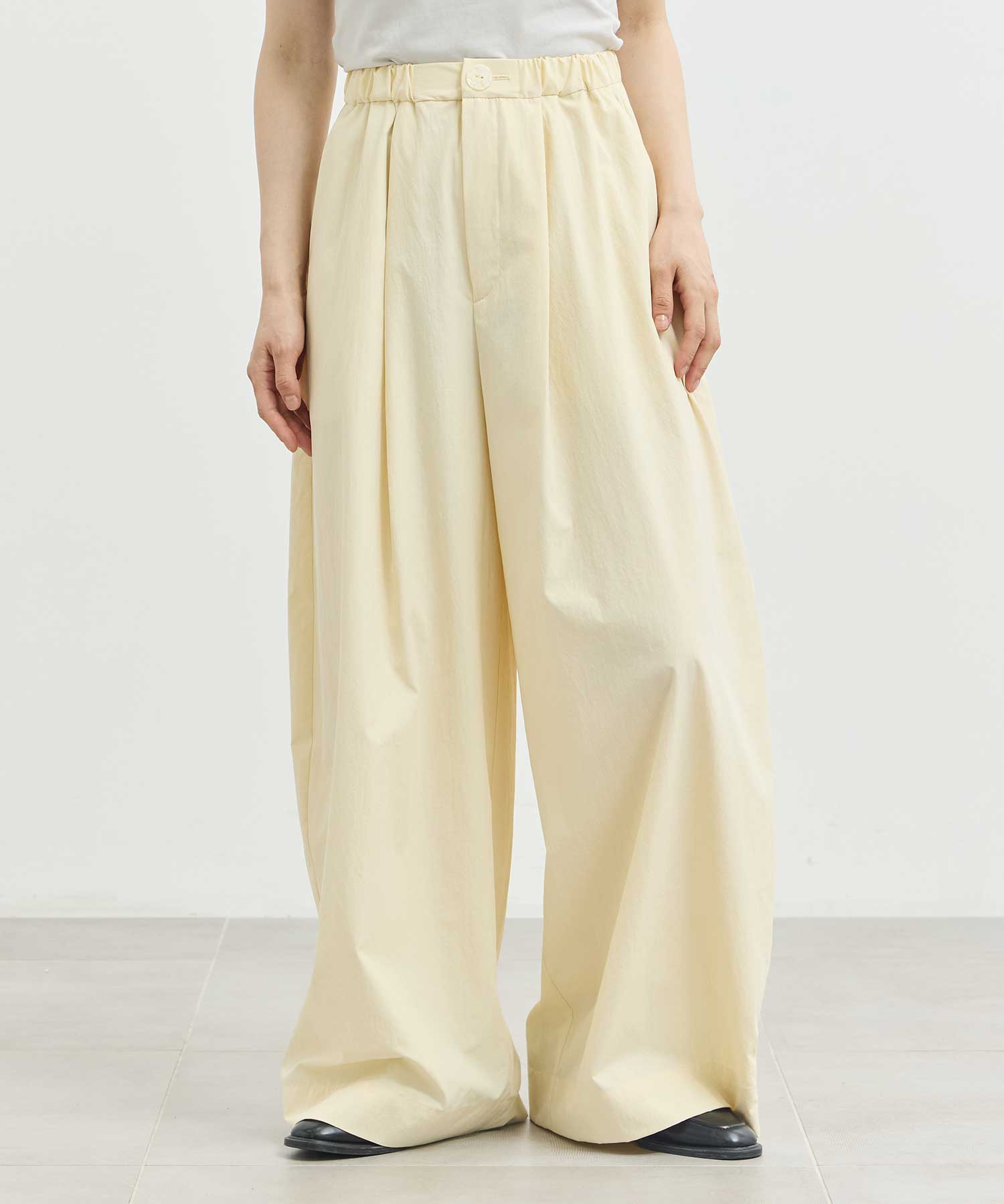 wide cocoon pants｜nagonstans（ナゴンスタンス）正規取り扱い通販