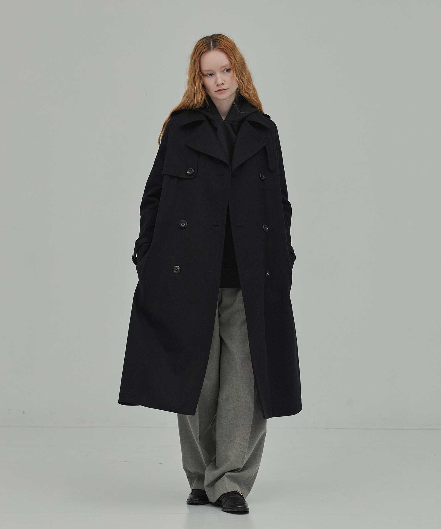 RERACS TRENCH COAT(36 BLACK): THE RERACS: WOMENS｜THE TOKYO ONLINE