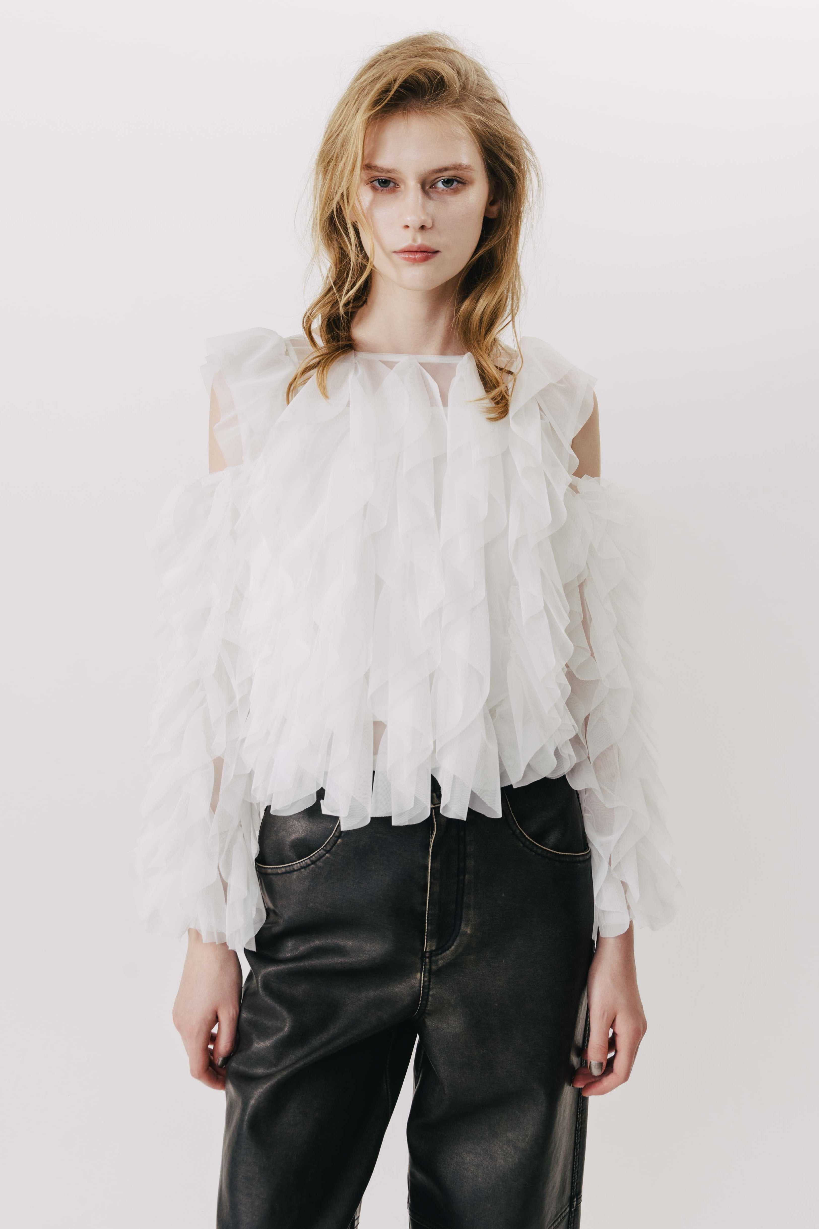 トップス The TOE Ifestou Frill Top The TOE Ifestou Frill Top