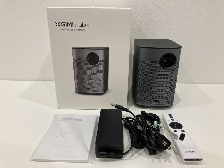 XGIMI Halo+実機検証！】壁とプロジェクタースクリーンの映り方徹底