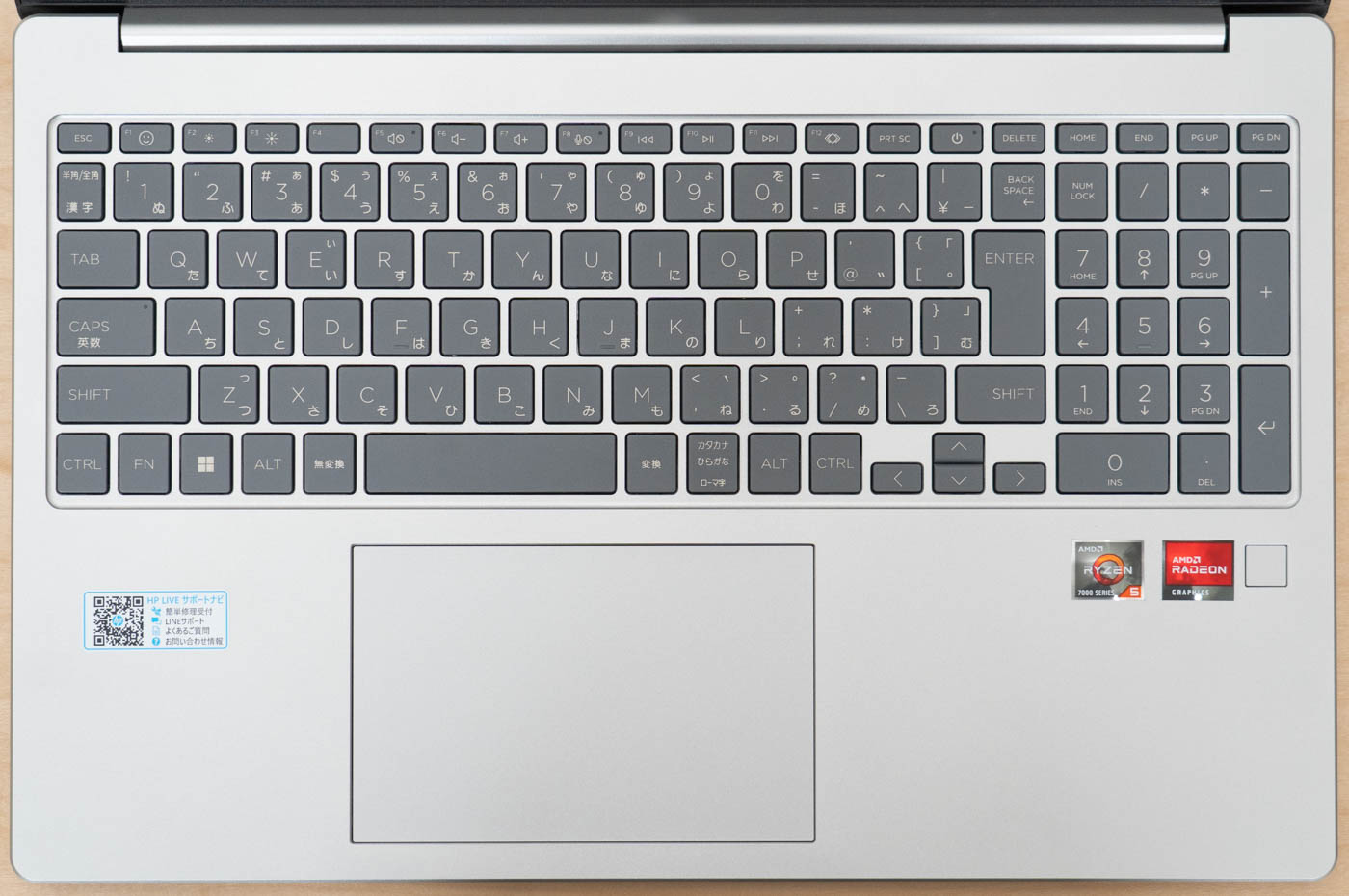 HP 15-fcの実機レビュー - the比較