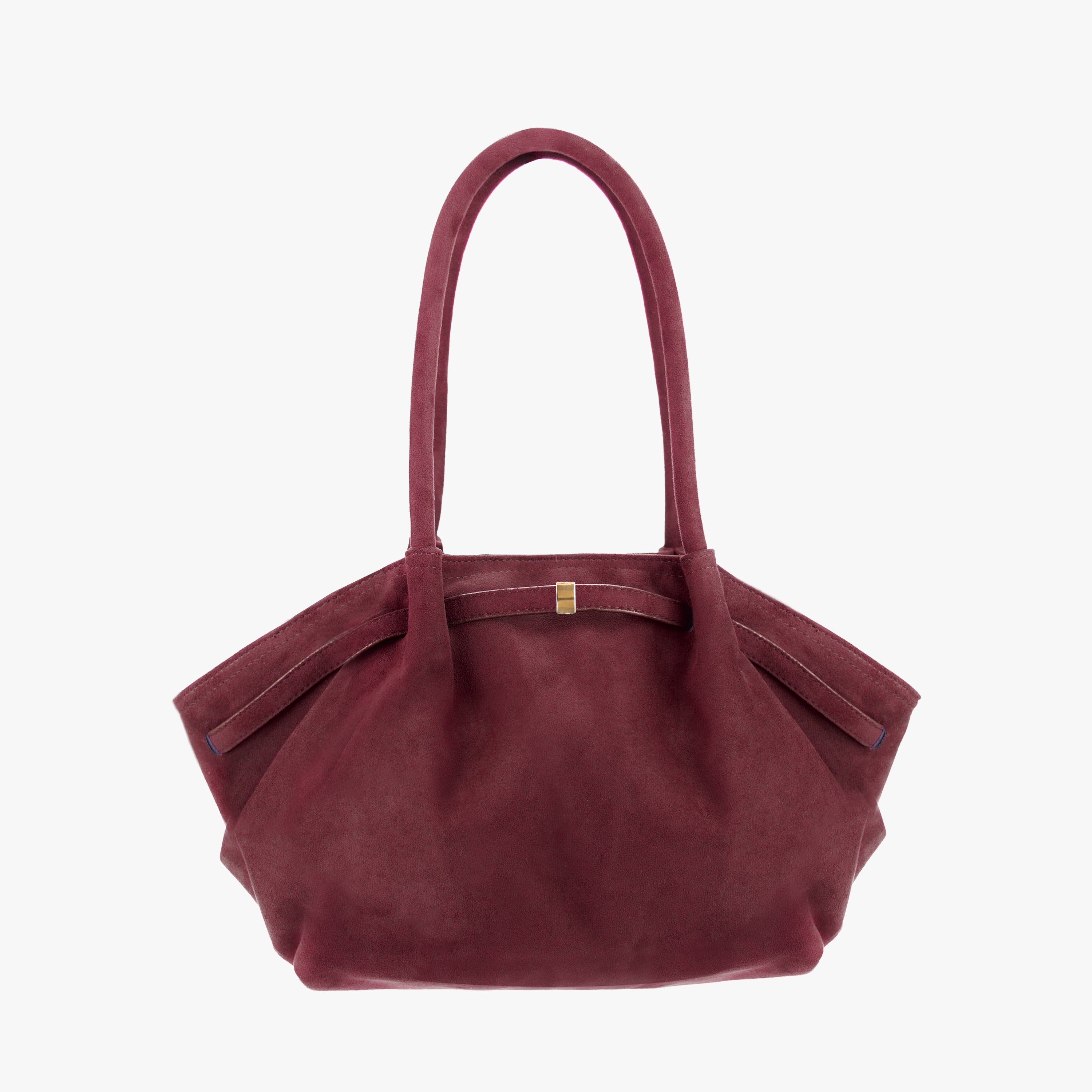 Cornelia Suede Tote – Olives