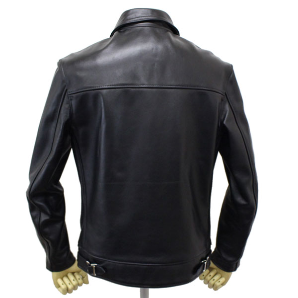 正規取扱店 666 LJM-9TF TIGHT FIT CENTER ZIP LEATHER JACKET (タイト