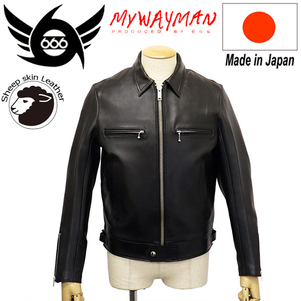 正規取扱店 666 MY WAY MAN マイウェイマン MMLJM-1 シングル シープ
