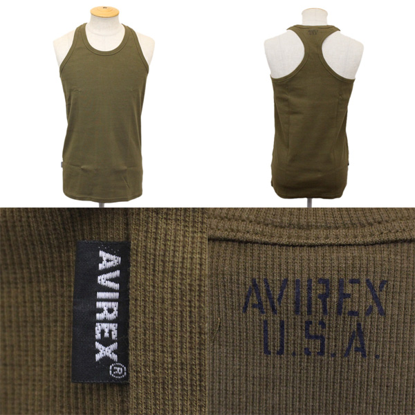 正規取扱店 AVIREX (アヴィレックス) DAILY TANK TOP デイリー タンク