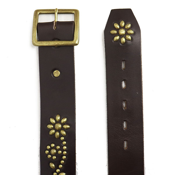 西川カンナヴァーロ様 leather studs belt 本革 HTC 円堂守 西川