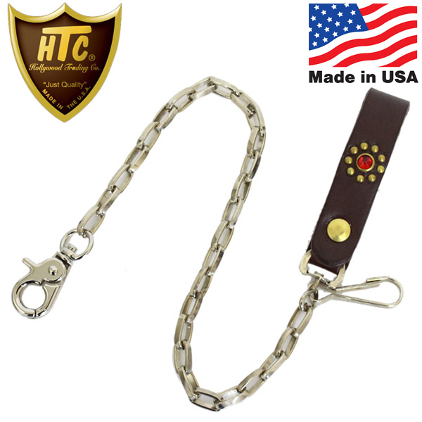 正規取扱店 HTC(Hollywood Trading Company) Wallet Chain #F Stone