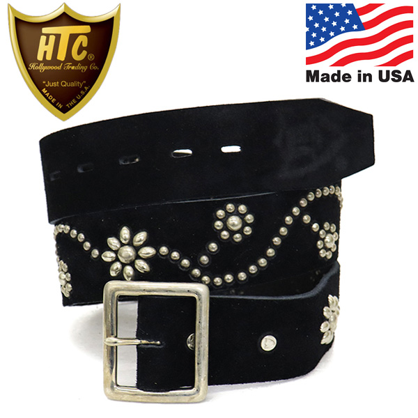 正規取扱店 HTC(Hollywood Trading Company) Belt Suede #24 1.75
