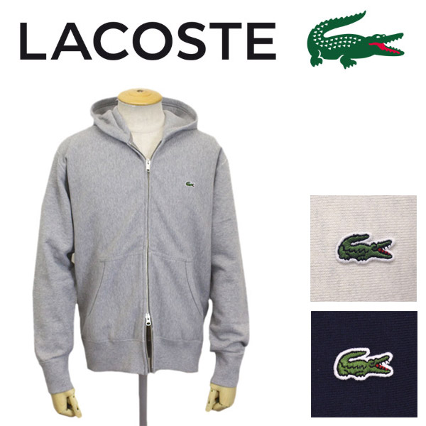 正規取扱店 LACOSTE (ラコステ) SH111E SWEATSHIRTS FRENCH TERRY 無