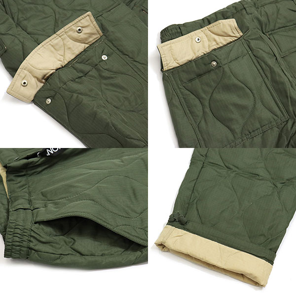 正規取扱店 TAION (タイオン) 132ML-1 MILITARY CARGO DOWN PANTS