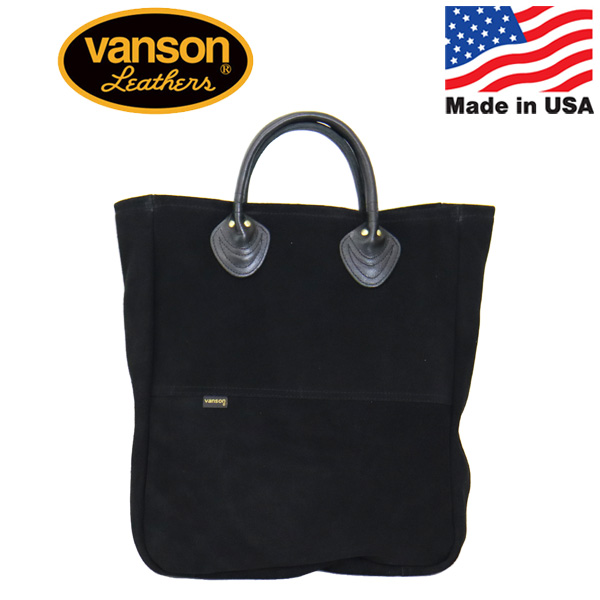 正規取扱店 VANSON (バンソン) SHORT HANDLE SIMPLE TOTE ショート