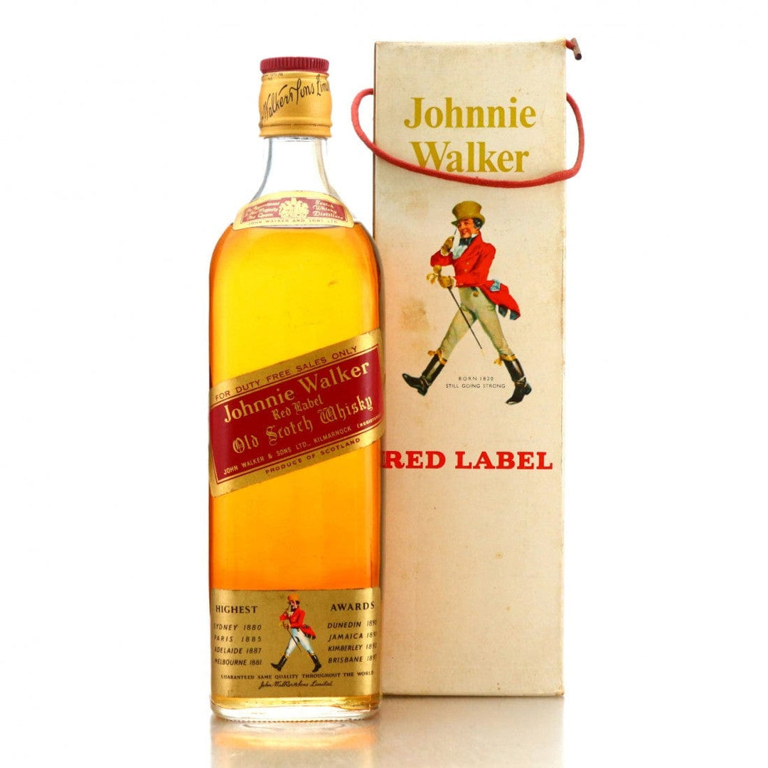 Johnnie Walker Red Label Gift Box 1970s 70cl, Threshers, United