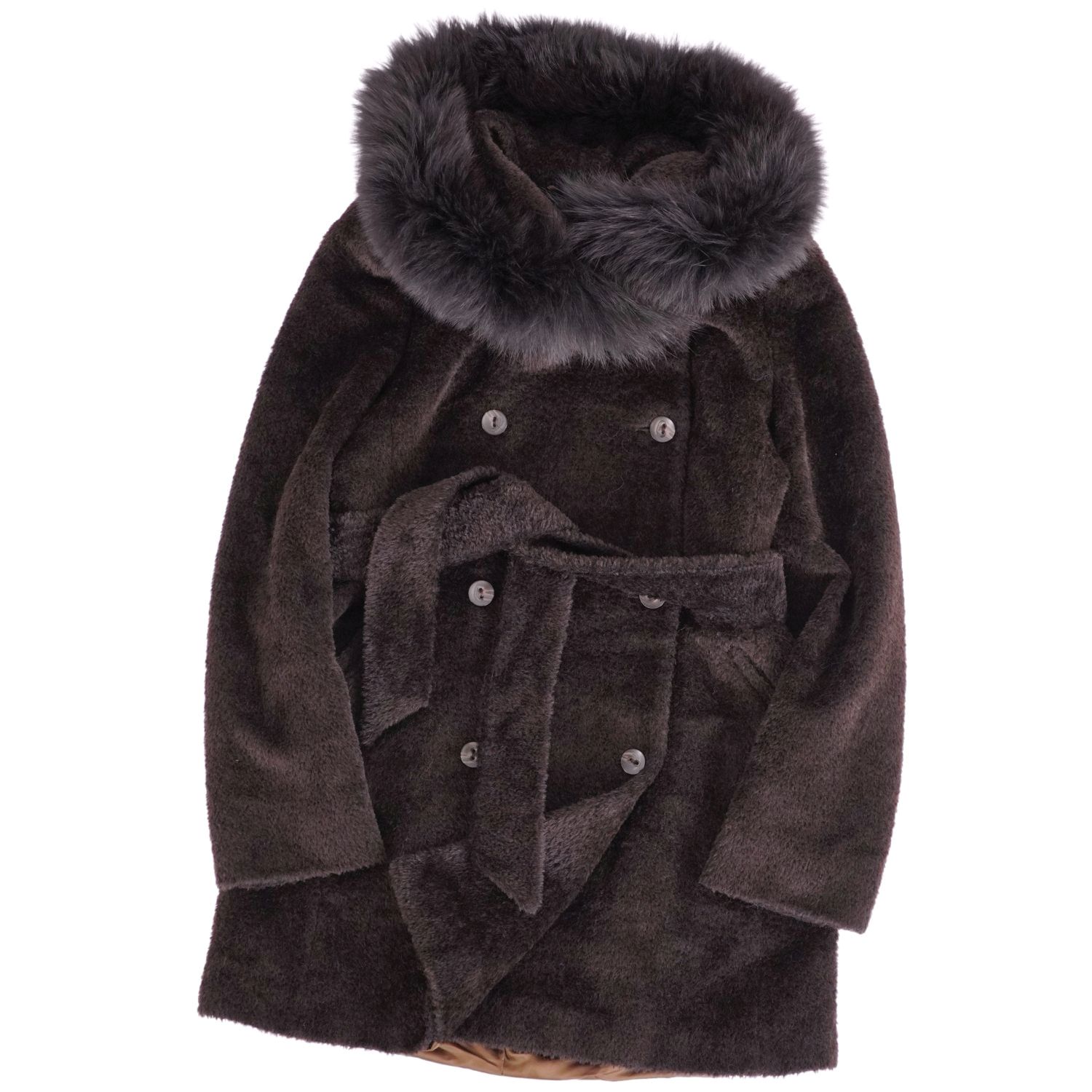 楽天市場】フード ファー コート（ブランドマックスマーラ）の通販