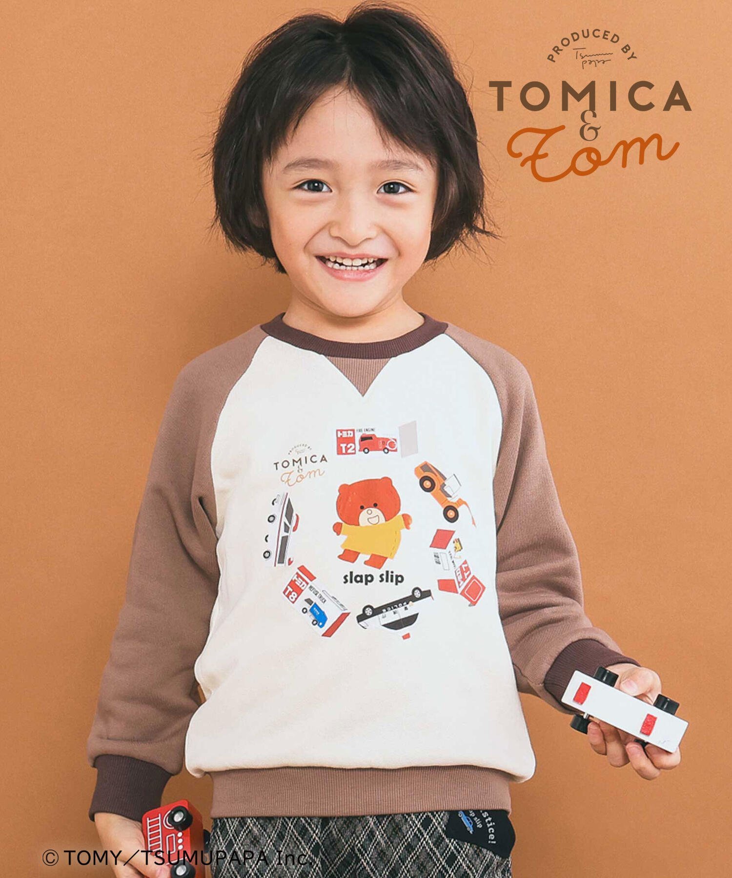楽天市場】トミカ（スウェット・トレーナー｜トップス）：キッズ