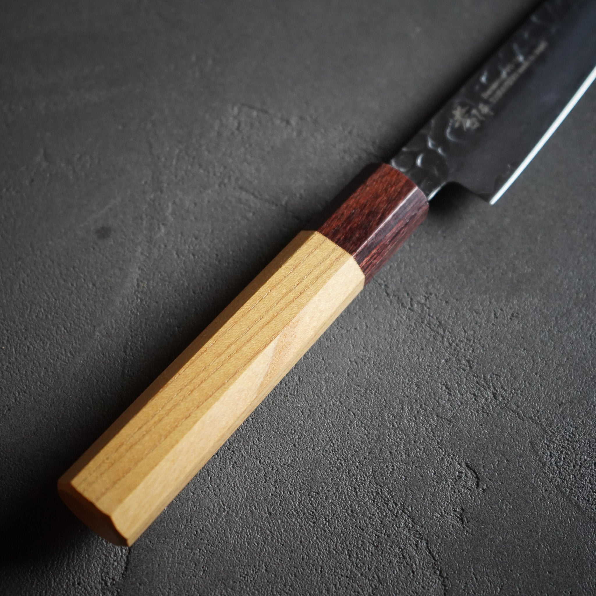 33層ダマスカス和式 ペティナイフ / 堺孝行 – Tomoe-Ya