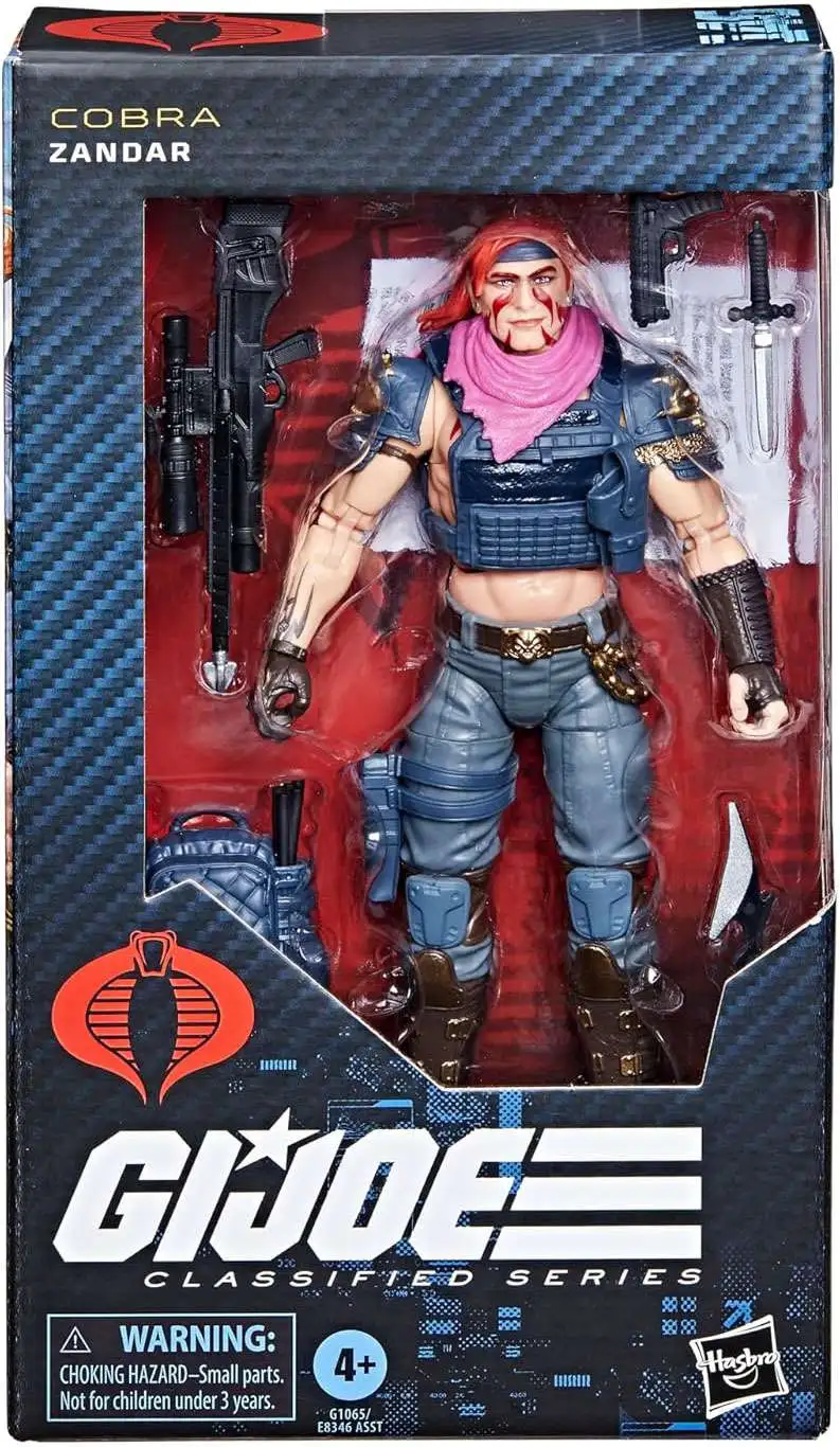 GI Joe Classified Series Zandar 6 Action Figure Hasbro Toys - ToyWiz