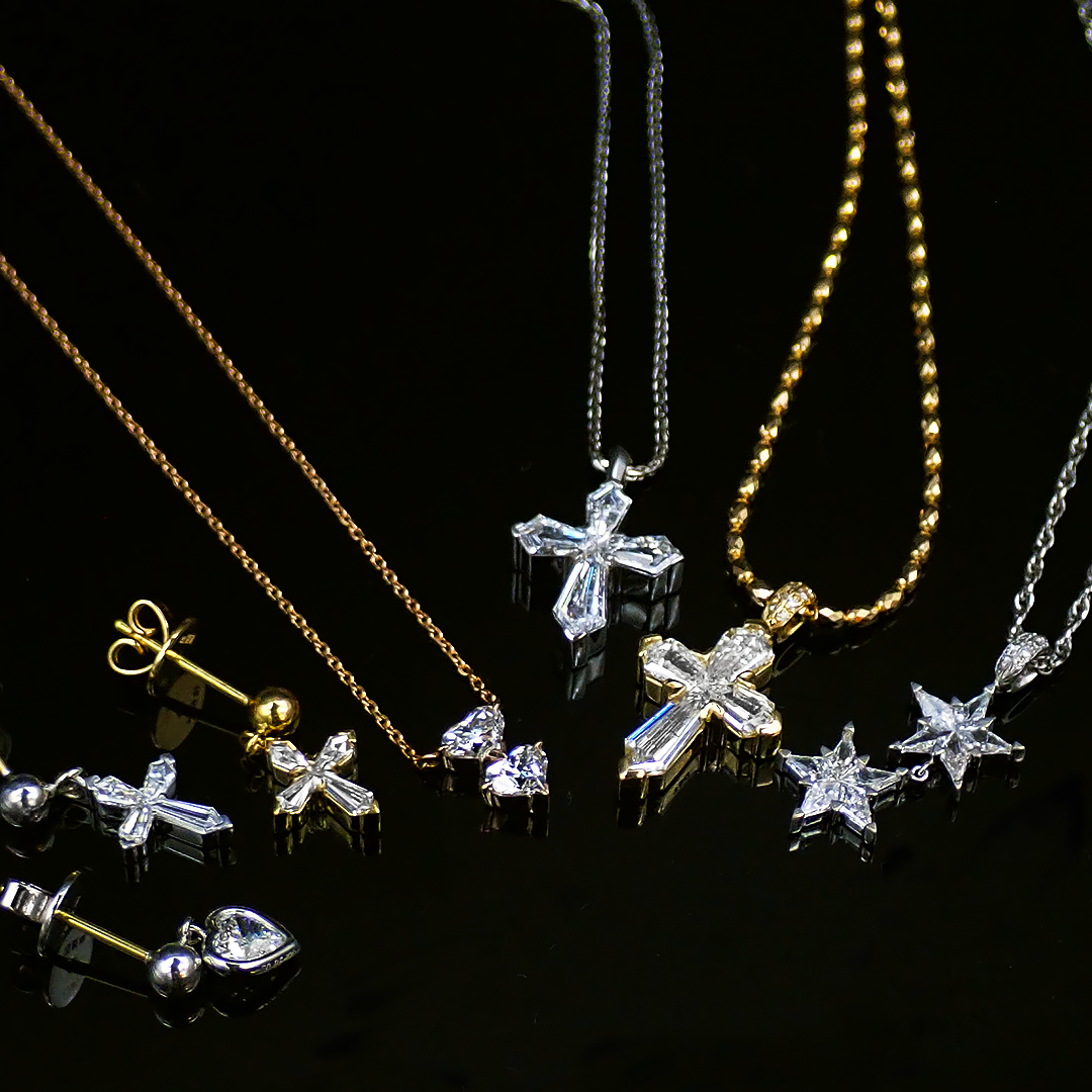 TOBExx | K18 牡羊座 ペンダント ネックレス 天然ダイヤモンド ｜18金