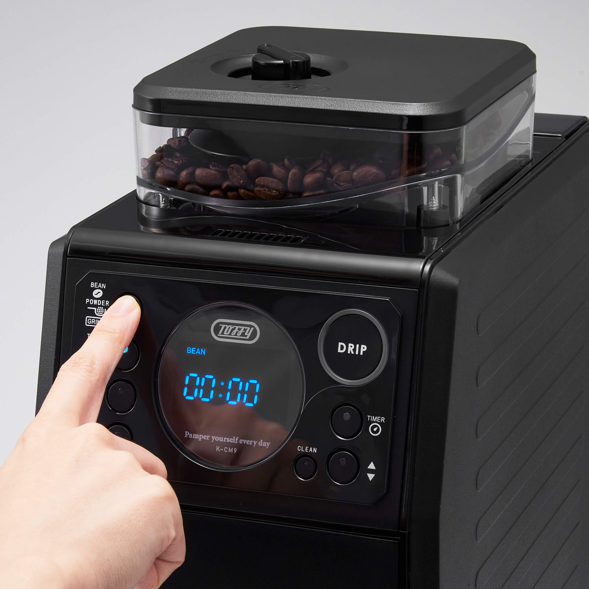 Toffy 全自動ミル付カスタムドリップコーヒーメーカー ｜ Toffy公式