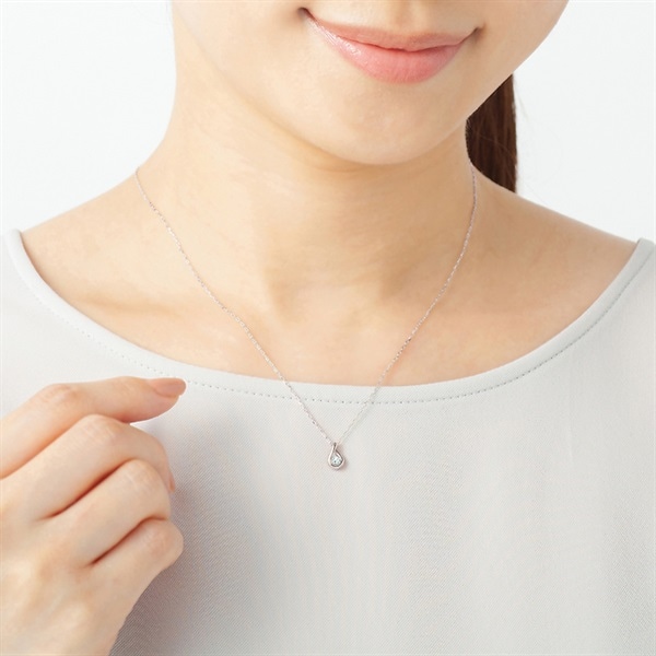 K10ホワイトゴールド ネックレス | 111816123211 | 【公式】4