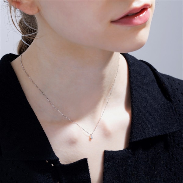 K10ホワイトゴールド ネックレス | 111146123218 | 【公式】4