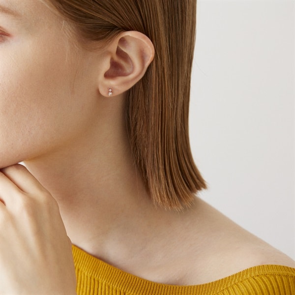 K18ピンクゴールド ピアス | 152211153101 | 【公式】Canal4℃ (カナル