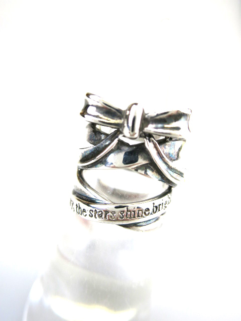 BABY,THE STARS SHINE BRIGHT レースアップリボンリング