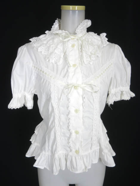 BABY, THE STARS SHINE BRIGHT / 半袖フリルフリルブラウス / ベイビー