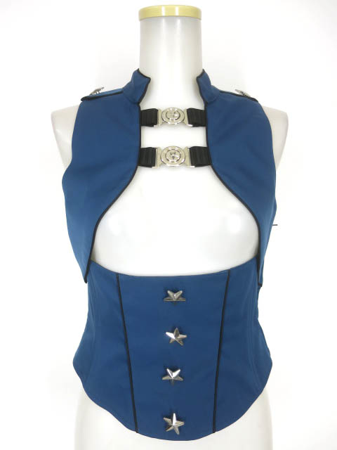 ALICE and the PIRATES / 迷宮POLICEコルセットベスト / アリスアンド