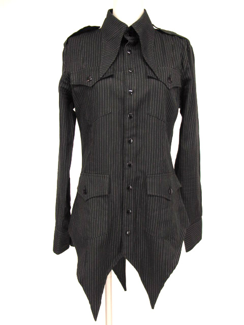 BPN FOR MEN (BLACK PEACE NOW FOR MEN) ストライプミリタリー燕尾