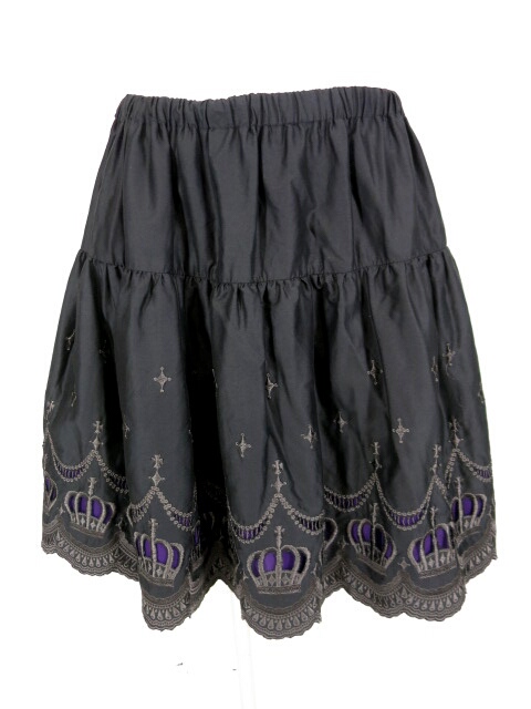 BPN 王冠刺繍スカート ブラックピースナウ BLACK PEACE NOW | 高価買取