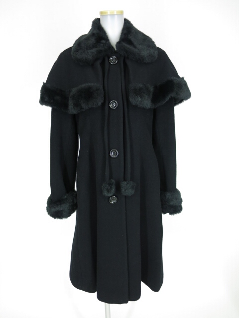 Innocent World ケープ付きファーコート イノセントワールド | 高価