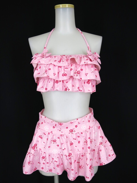 BABY, THE STARS SHINE BRIGHT 星空にバラ柄水着 ベイビーザスターズ