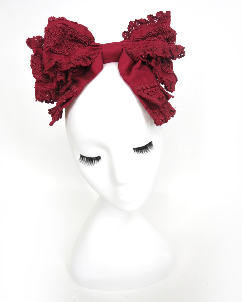 BABY, THE STARS SHINE BRIGHT ハートレースリボンカチューシャ