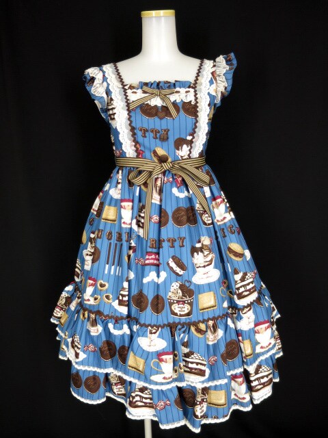 Angelic Pretty Cream Cookie Paradeジャンパースカート アンジェ